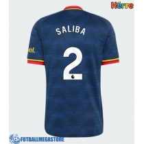 Fotballdrakt Herre Arsenal William Saliba #2 Bortedrakt 2026-27 Kortermet